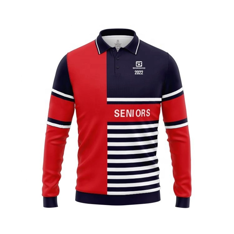 Top Quality Custom Wholesale Long Sleeves Rugby Jersey Sublimation Rugby Wear for Men